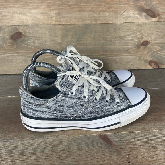 Converse all star chuck Taylor womens size 6 shoes gray black Madison sneakers - Picture 2 of 8